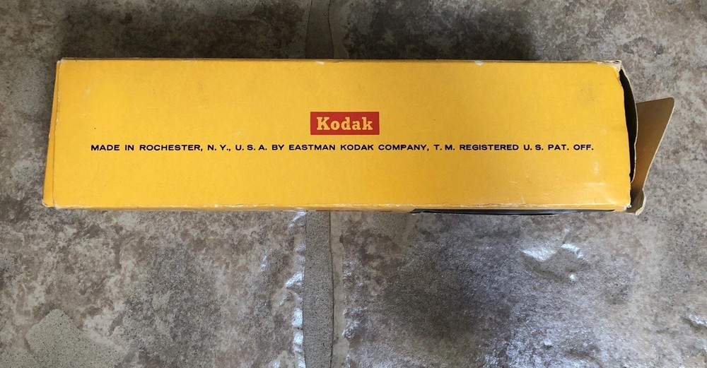 Kodak Ready File 35mm Slide Container Plastic Storage Box 9.5 X 2.5”