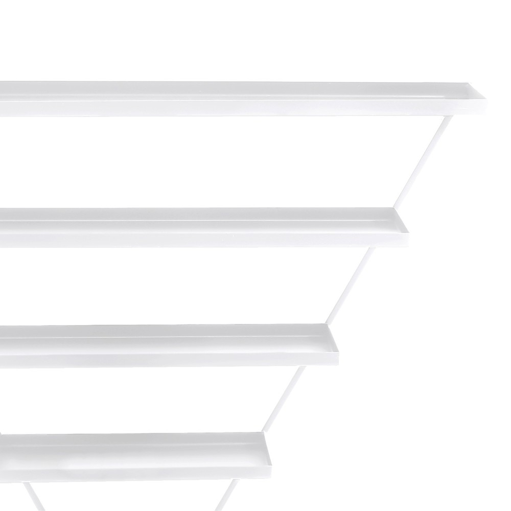 10Pcs Wall-mounted Nail Polish Triangular Nail Polish Racks 5-tier Display Racks