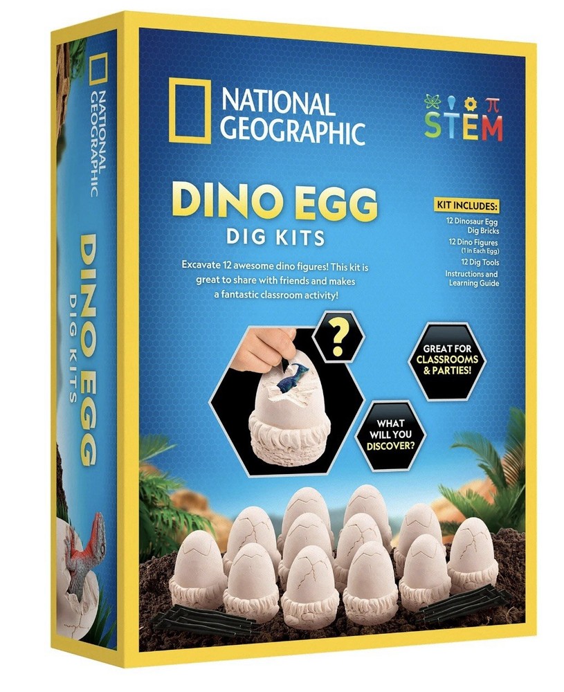 National Geographic Dino Egg Dig Kits