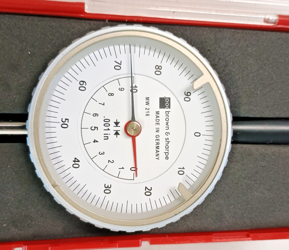 Brown and Sharpe MB 216 Dial Indicator 1" .