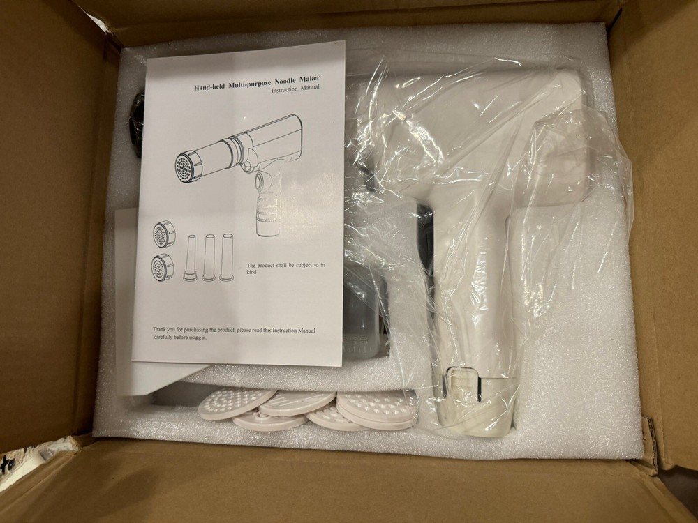 Handheld Noodle Maker Automatic Rechargeable Electric Pasta Maker Machine