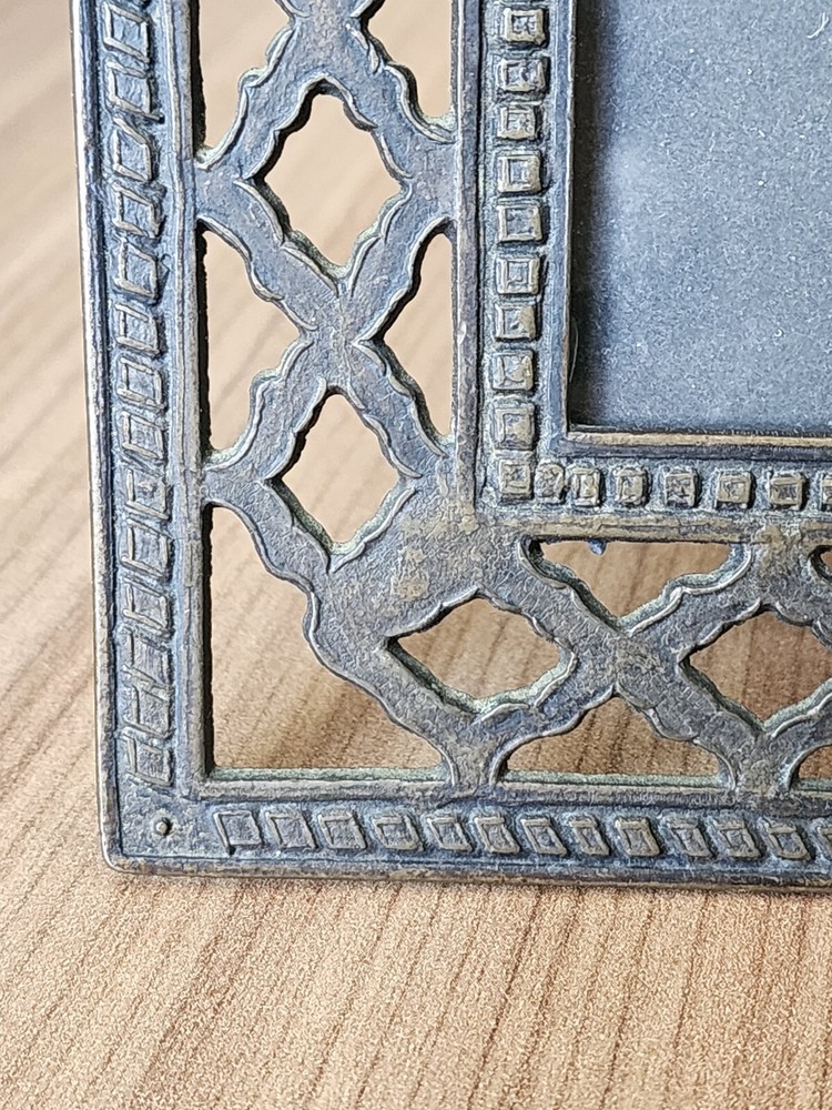 Victorian Bronze Picture Frame
