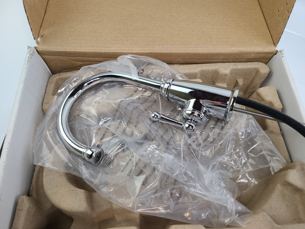 KOHLER K-6666-AG-CP Wellspring Water Filtration Faucet, Polished Chrome  New