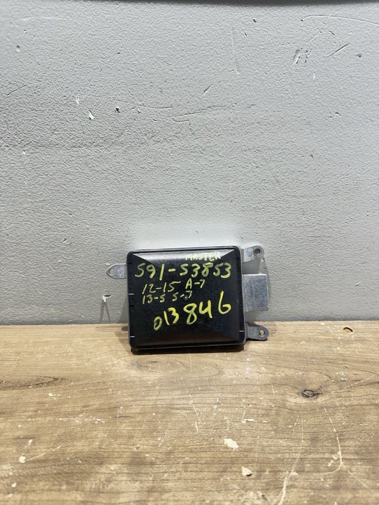 2013 Audi A7 Lane Departure Module Rear Bumper Mounted