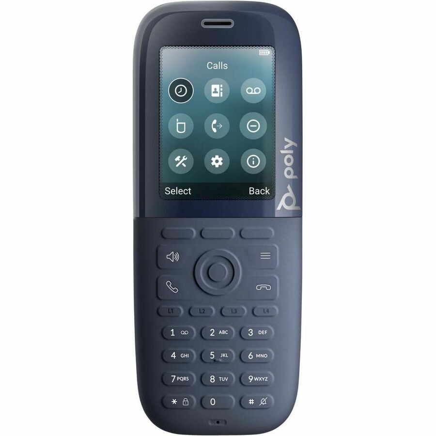 Poly Rove 30 DECT Cordless Handset 2.4" Black 18Hr Talk Time