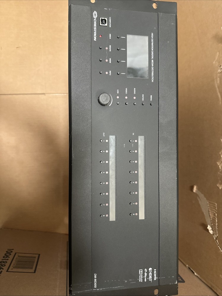 Crestron DM-MD8X8 8x8 DigitalMedia Switcher EMPTY
