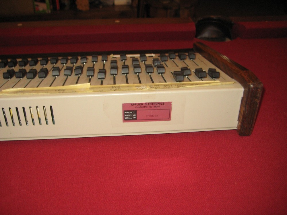 Applied Electronics Analog Lighting Console The Commander C-24 DMX512 Untested