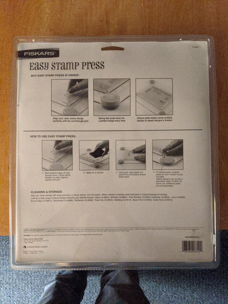 Fiskars Easy Stamp Press