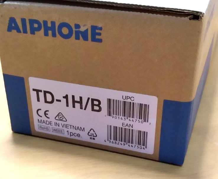 TD-1H/B - TD-H Series - 1 Call Selective Call Intercom - AIPhone - NEW in Box