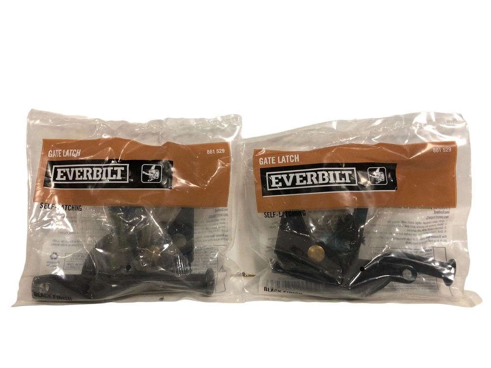 2x EVERBILT Gate Latch (Self-Latching) 861 529