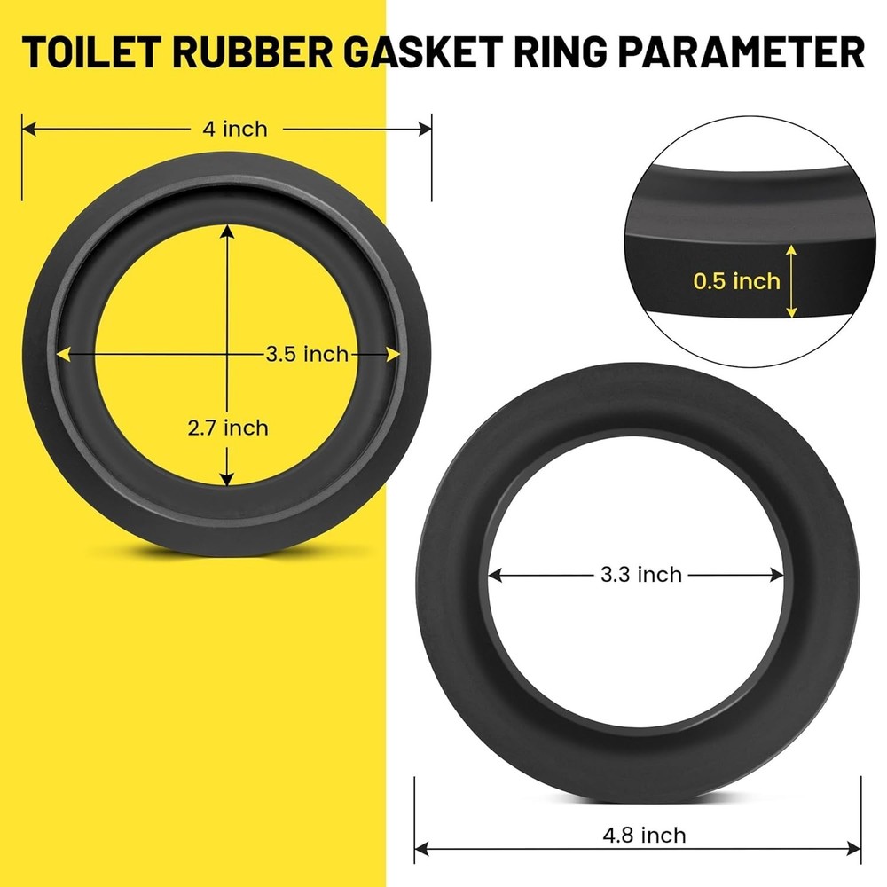 Oyviny 34120 Waste Ball Seal Kit for Thetford Style plus & Style II, RV Toilet