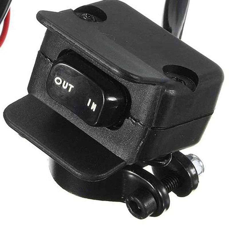Heavy Duty Handlebar Control Line Winch Rocker Switch Control Warn for ATV/UTV