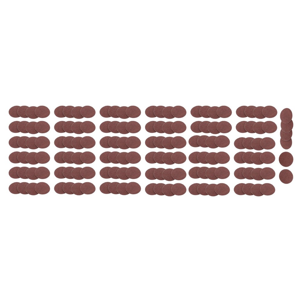 150 Pcs 2" 80 Grit Roll Lock Die Grinder Sanding Discs Medium Torque Sand Discs