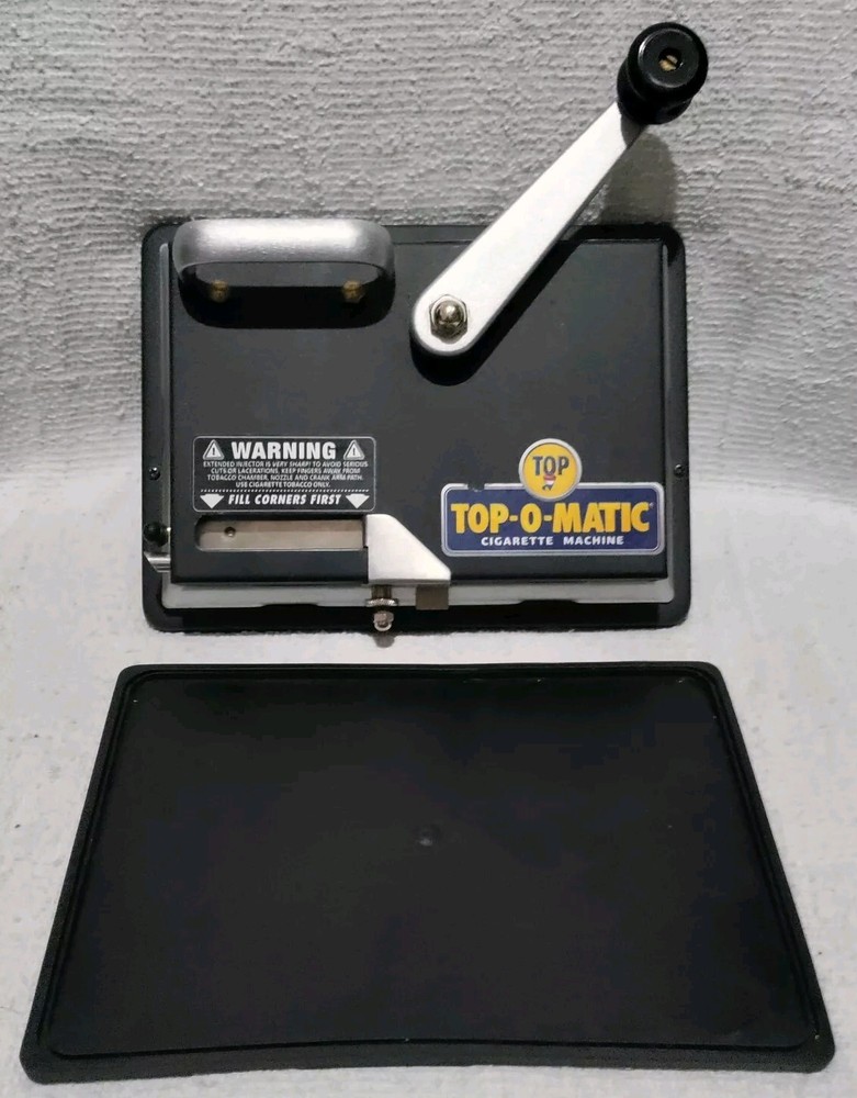 Top-O-Matic Cigarette Maker Rolling Machine Makes King and 100mm Cigarettes