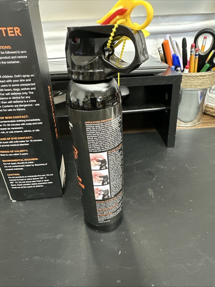 AIMHUNTER tactical pepper spray with uv dye