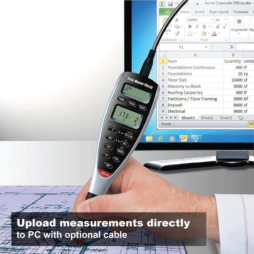 Scale Master Pro XE: Advanced Digital Plan Measure for Precision Takeoffs