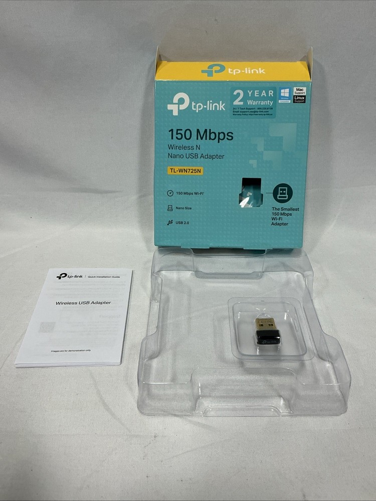 TP-LINK TLWN725N 150Mbps Wireless N Nano USB Adapter