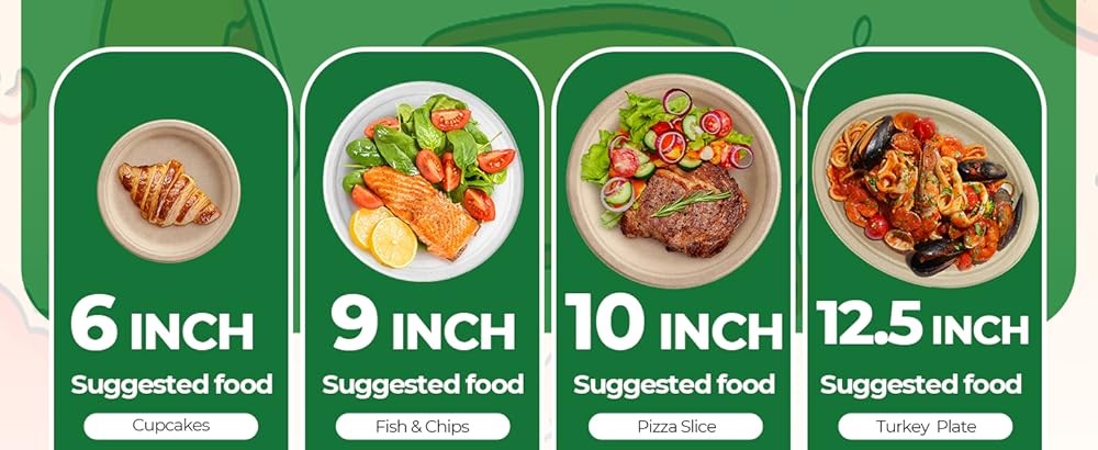 9 Inch postable Plates [] - Heavy Duty Brown postable Paper Plate,