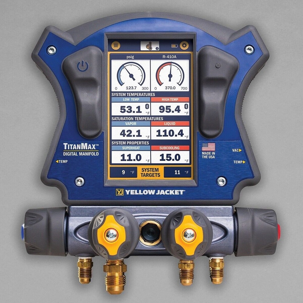 Yellow Jacket 40881 TITANMAX Digital Manifold
