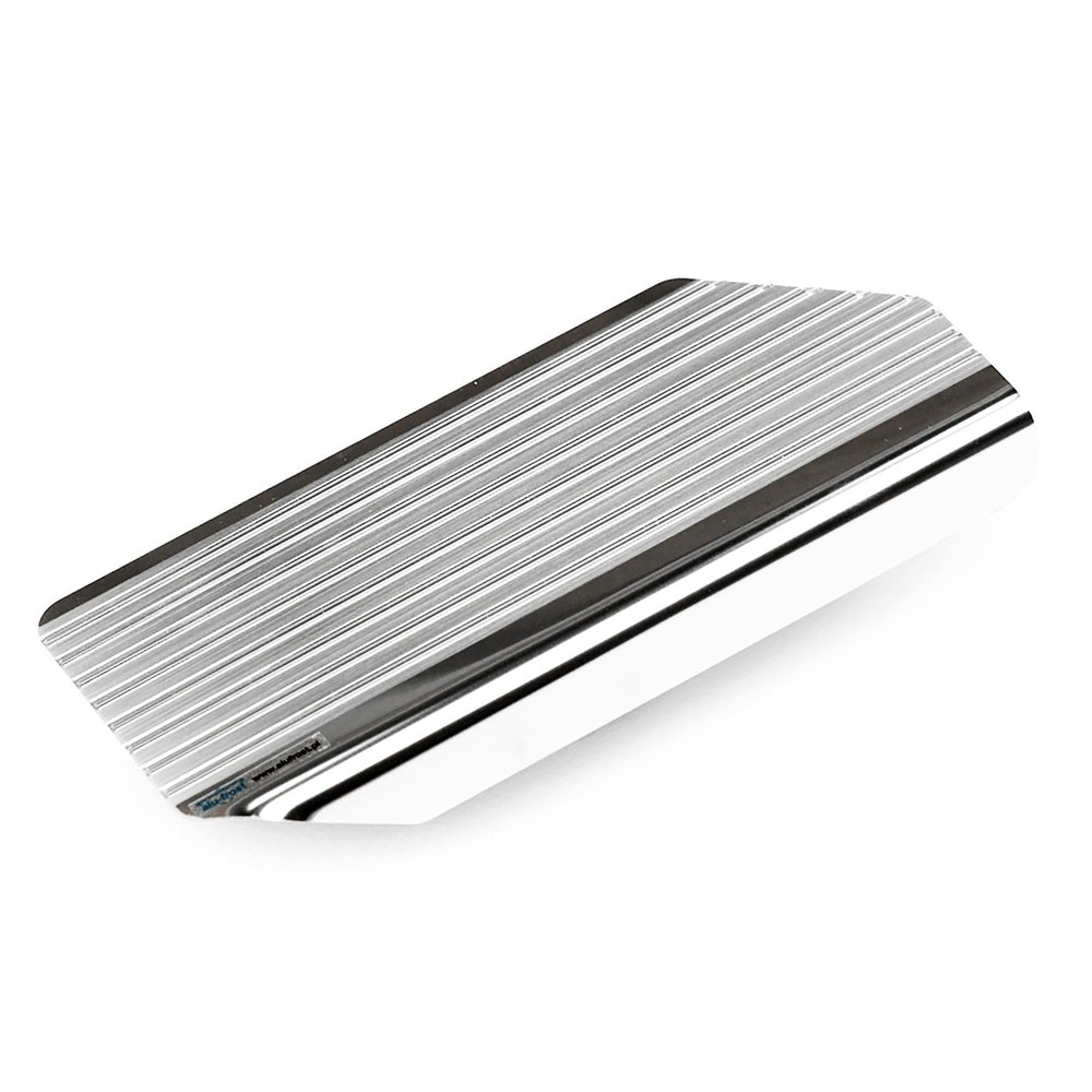 Footrest Plate for Nissan Note II (E12) 2013-2016 Brushed Silver