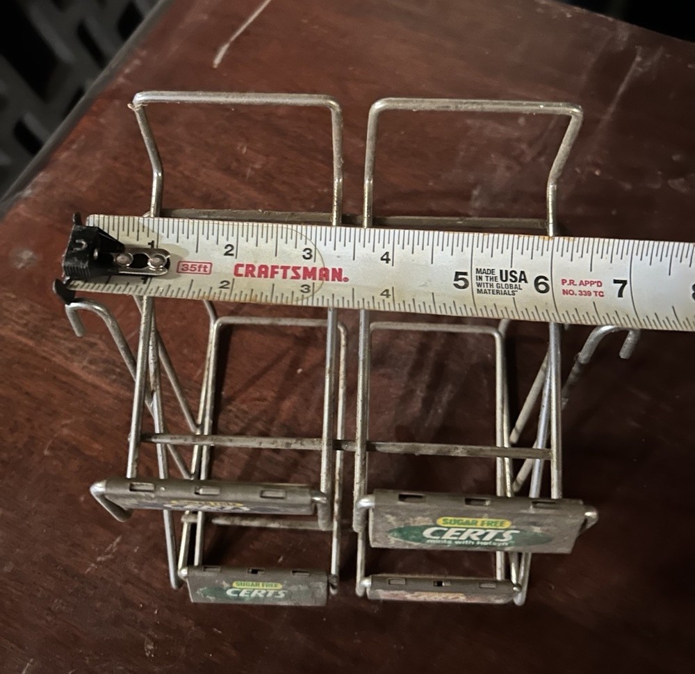 Vintage Metal Display Rack For Certainly Breath Mints