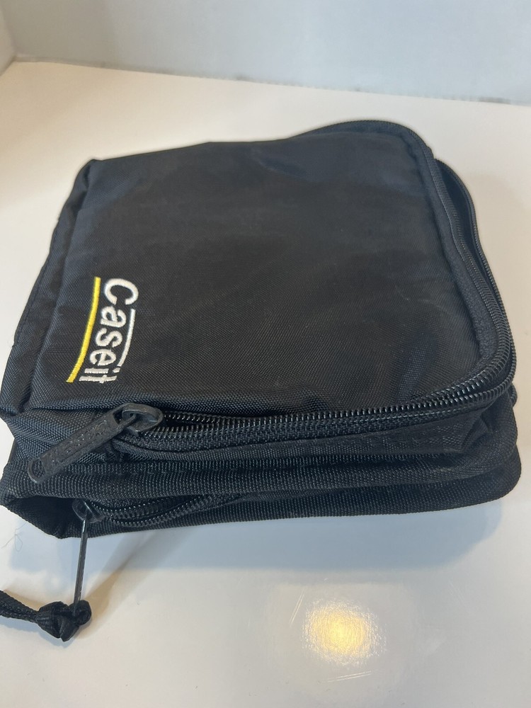 case it cd player portable case protector black