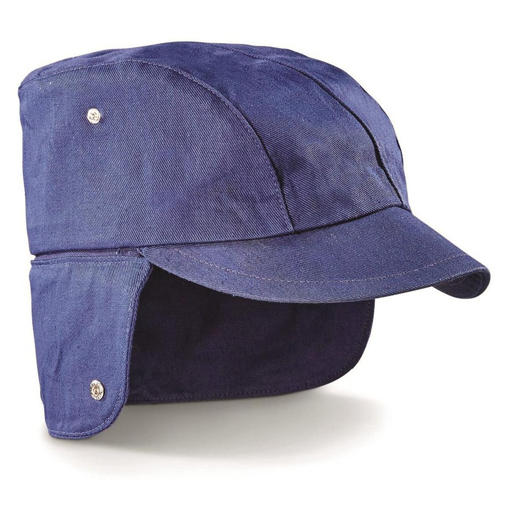 German Military Army Issued Blue German Work Cap Size Medium Hat