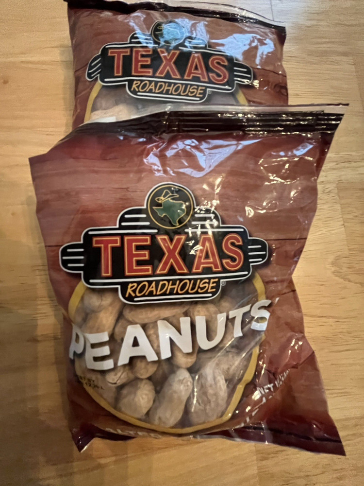Texas Roadhouse Peanuts 2 Bags