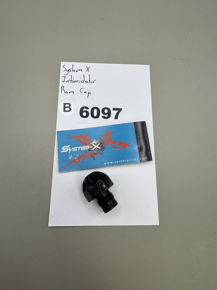 System X Intimidator Ram Cap-Gloss Black