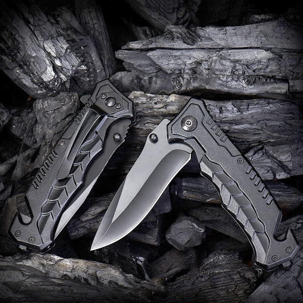 7.9" SPRING OPEN ASSISTED TACTICAL FOLDING POCKET KNIFE EDC Blade Tactical Tool