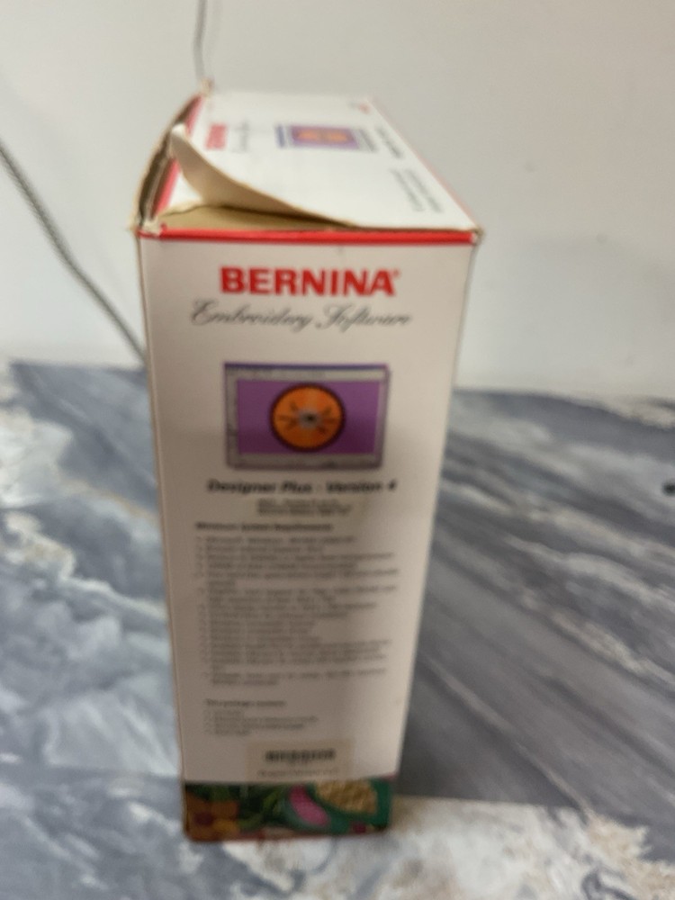 Bernina Embroidery Software CD And Manuals Version 4