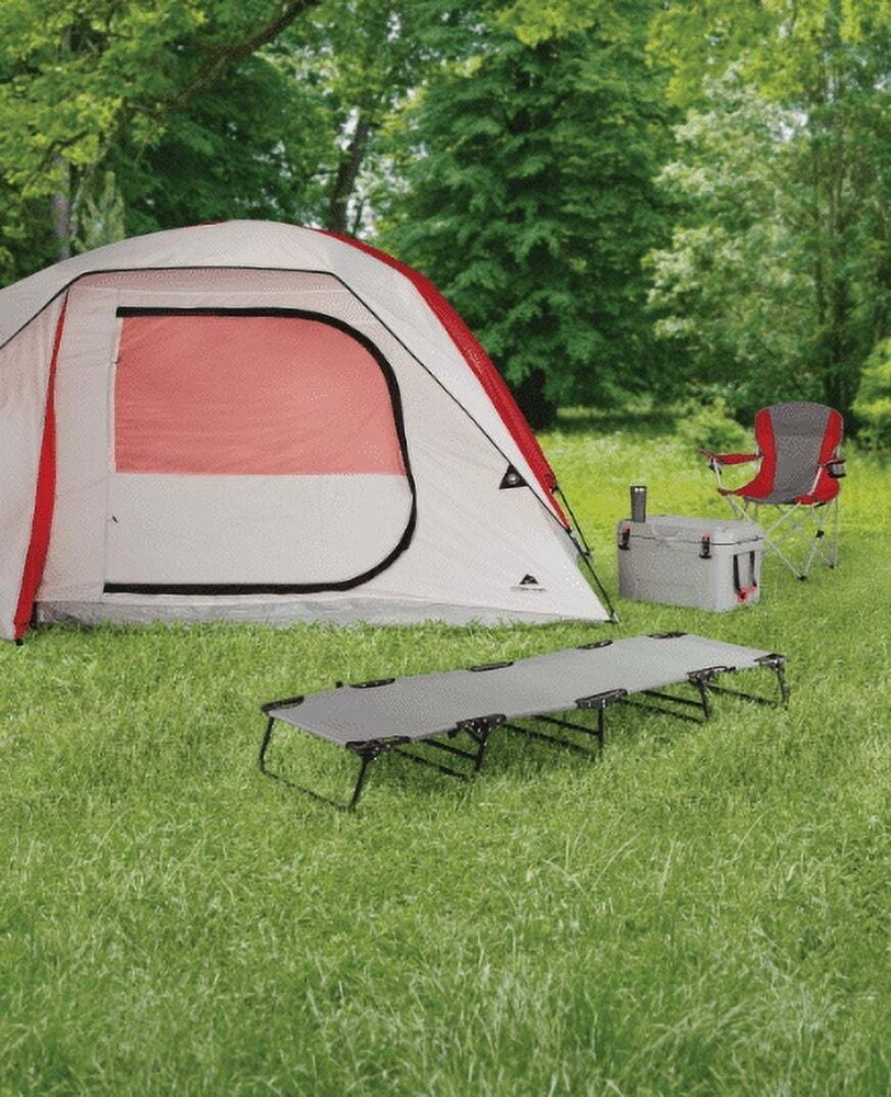 Camping Folding with Easy Setup Cot Outdoor Compact Sleeping Low Profile Cot