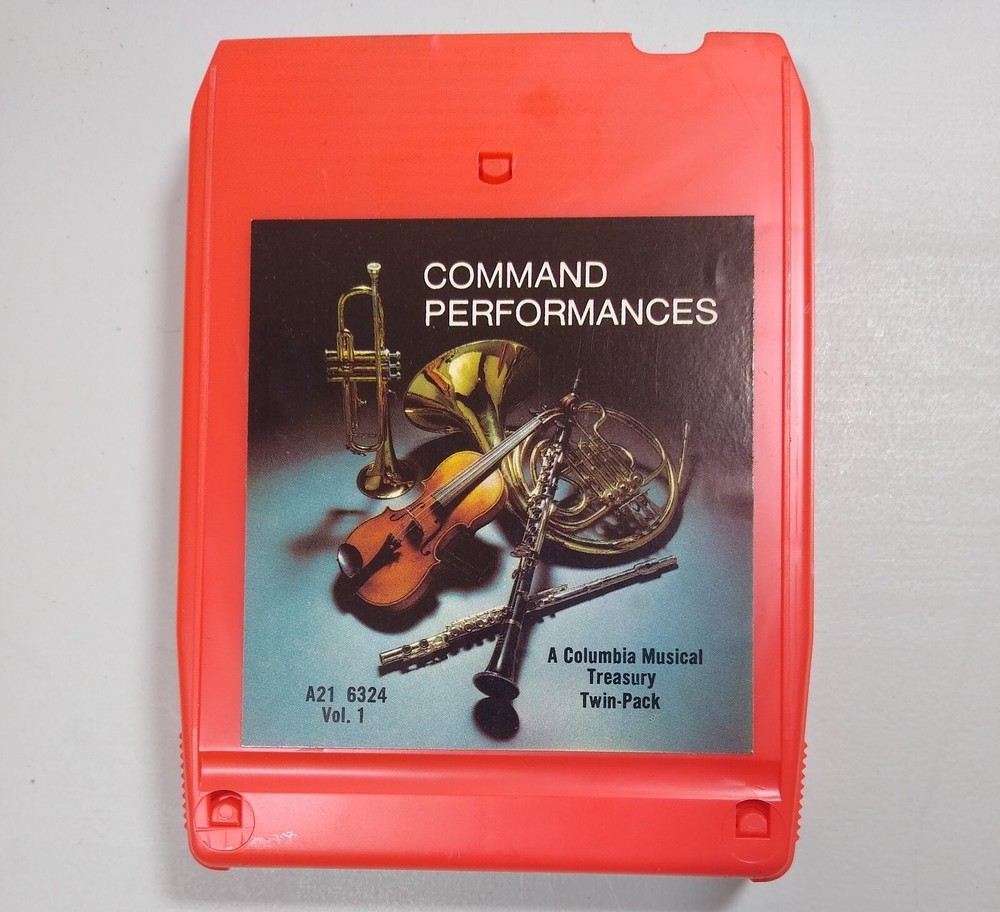 Command Performances - Various Classical - Columbia House 2 Tape Set 8 Track
