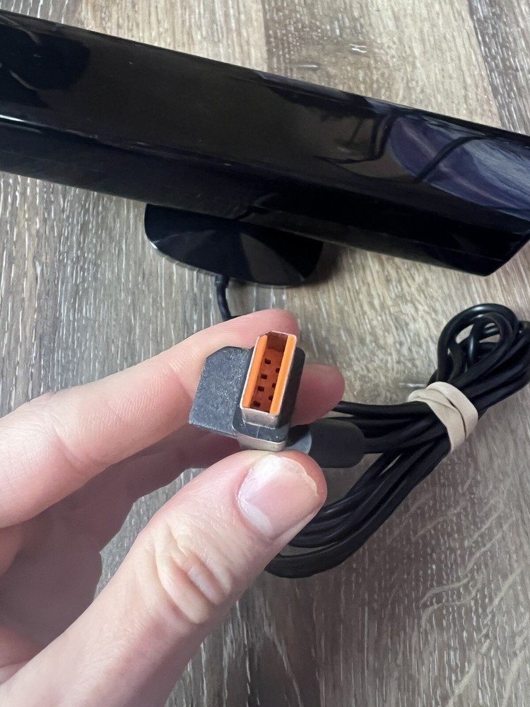 Microsoft Xbox 360 Kinect Sensor Bar Black Model 1414 Tested & Working