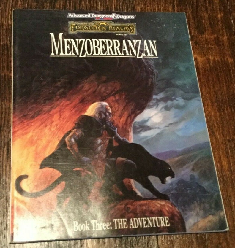 FORGOTTEN REALMS - MENZOBERRANZAN - BOOK THREE - AD&D