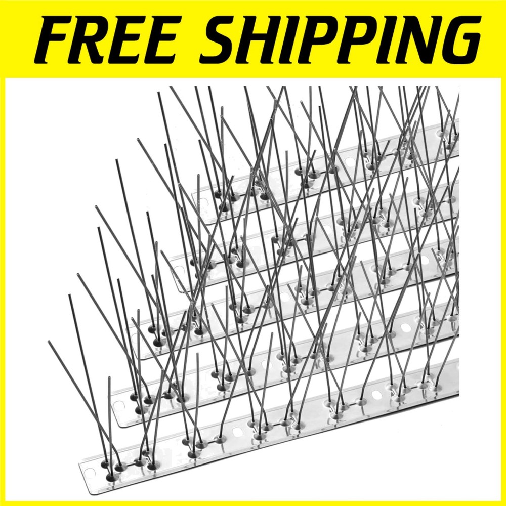 Stainless Steel Bird Spikes Kit - 38.3 Feet Coverage*