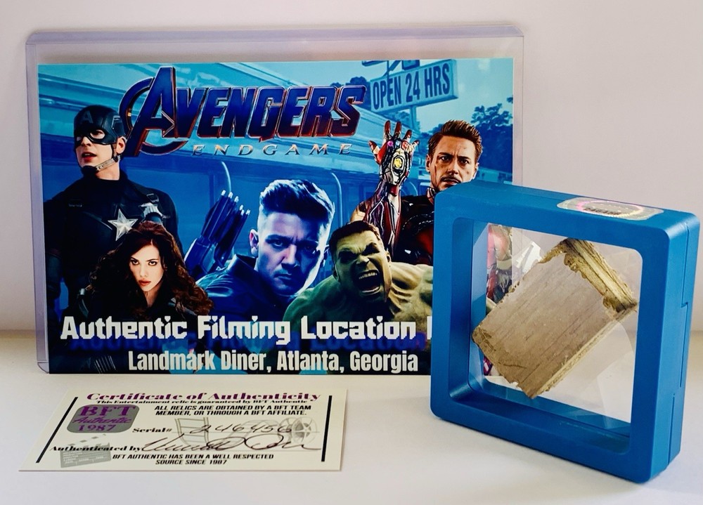 Avengers Endgame Authentic Filming Location Relic
