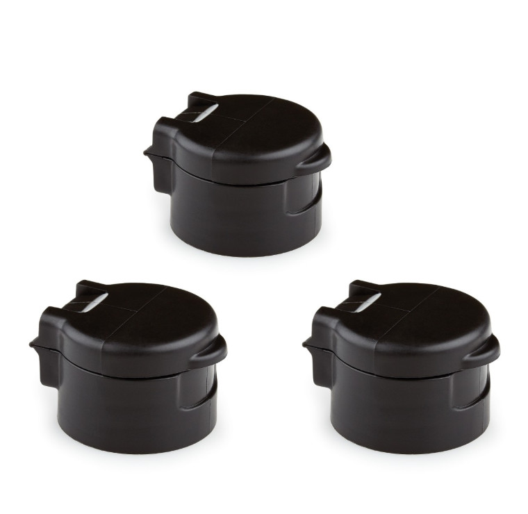 Graco 17P712 VacuValve Cap Replacements, 3 pack - OEM
