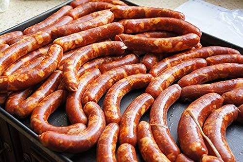 2 LBS Sausage Stuffer - Horizontal Kitchen Stuffing Maker Stainless Steel Mea...