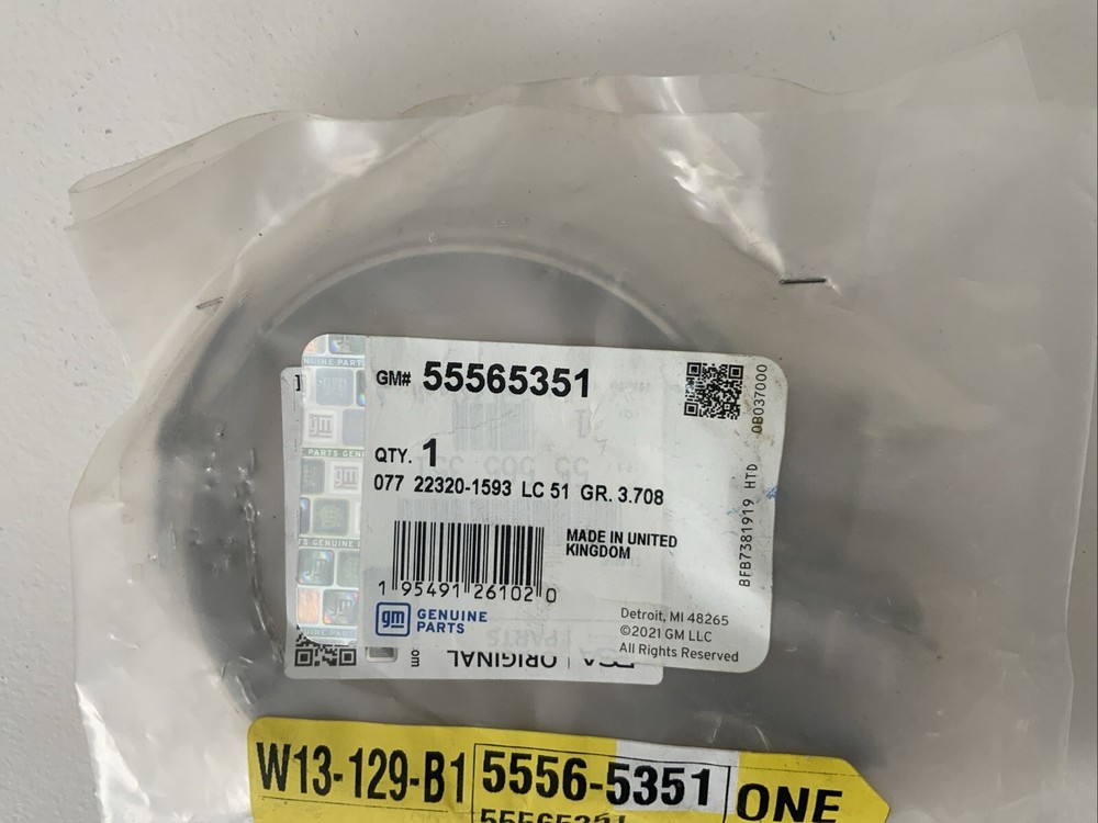 Genuine GM Part 55565351