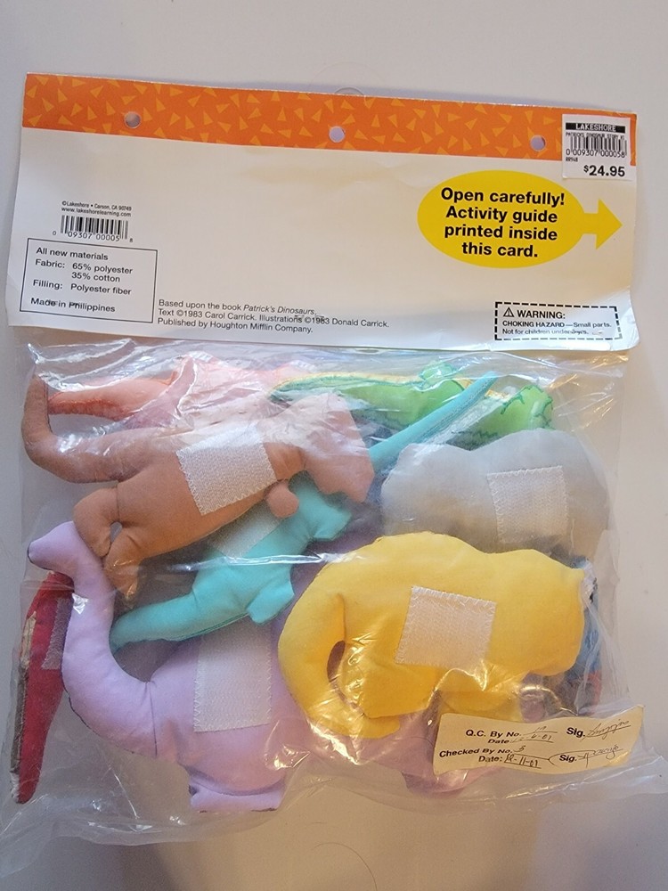 Lakeshore Learning Storytelling Kit Patrick's Dinosaurs New