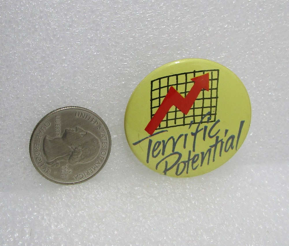 Terrific Potential Button Pin