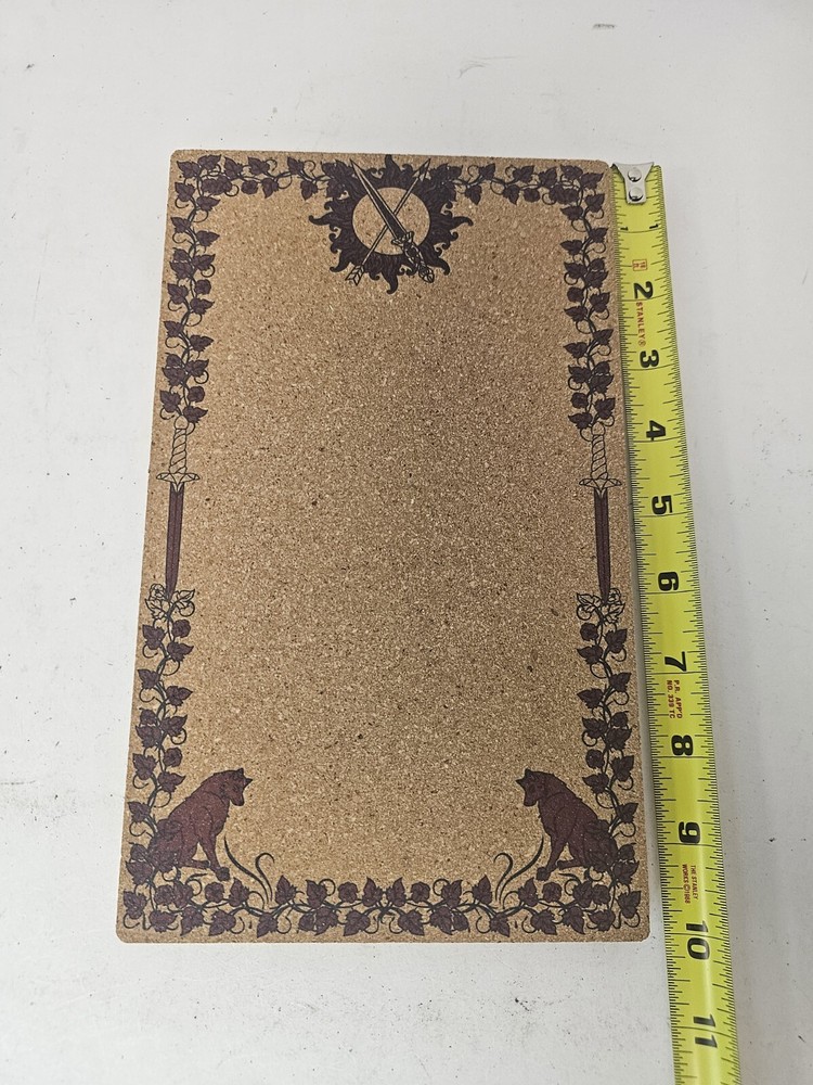 bookish box subscrtion box cork board