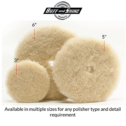 5 Inch Uro-Wool Aggresive Cutting Pad