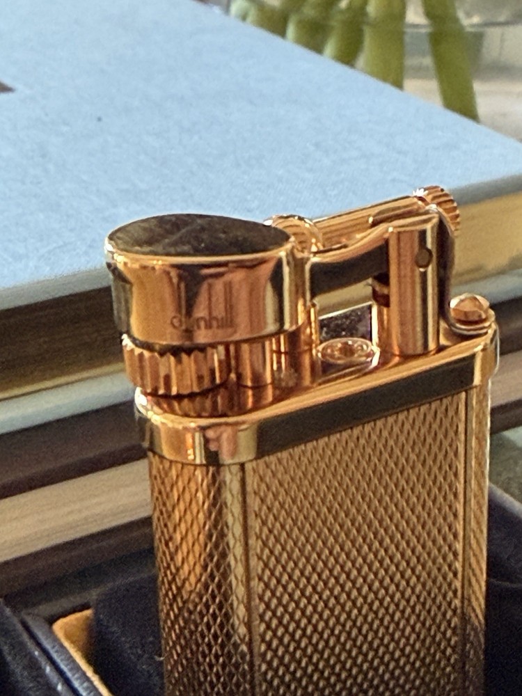 Dunhill Fine Line Lighter Gold Plated