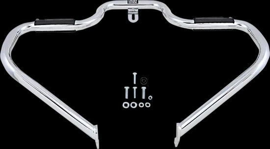 Lindby Multibar Front Highway Bar Engine Crash Guard Chrome Harley Fat Bob 18-22