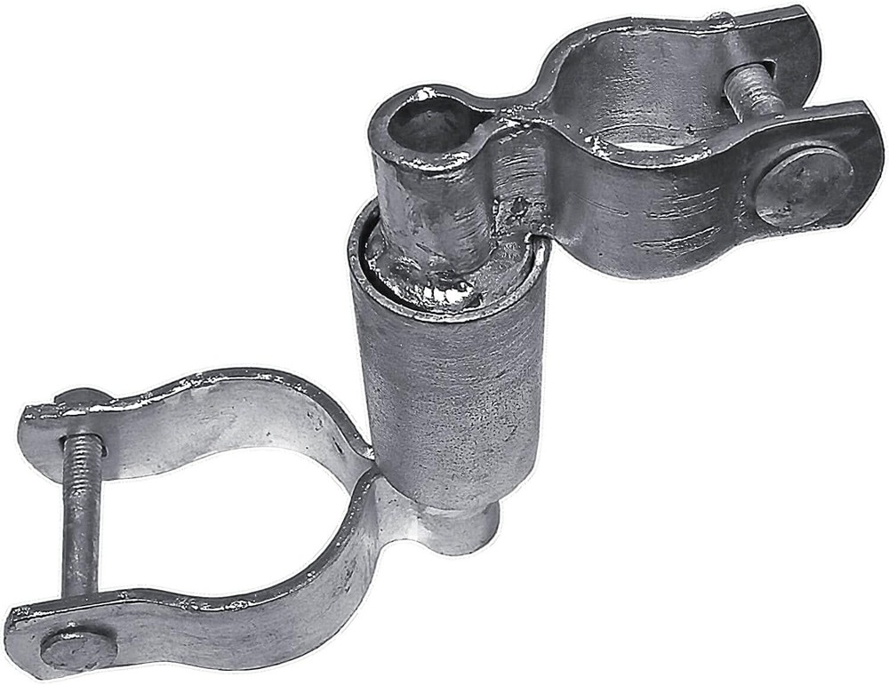 Secure Swing Chain Link Gate Hardware - Fits 1-3/8" Frame, 2-3/8" Post