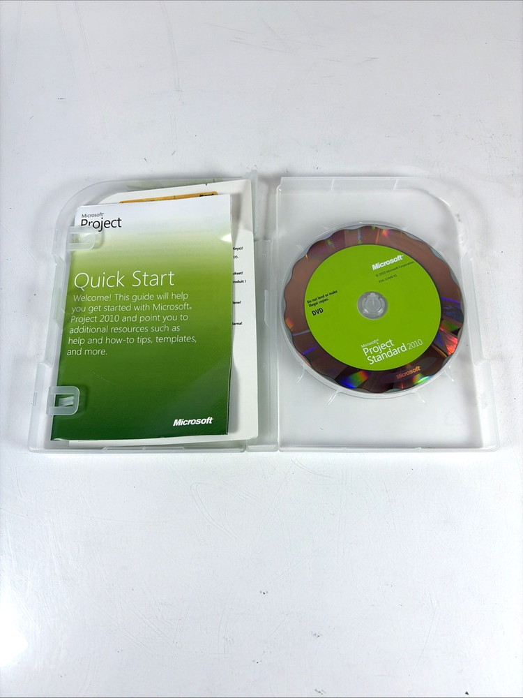 Microsoft Project Standard 2010 Software x16-11449-01
