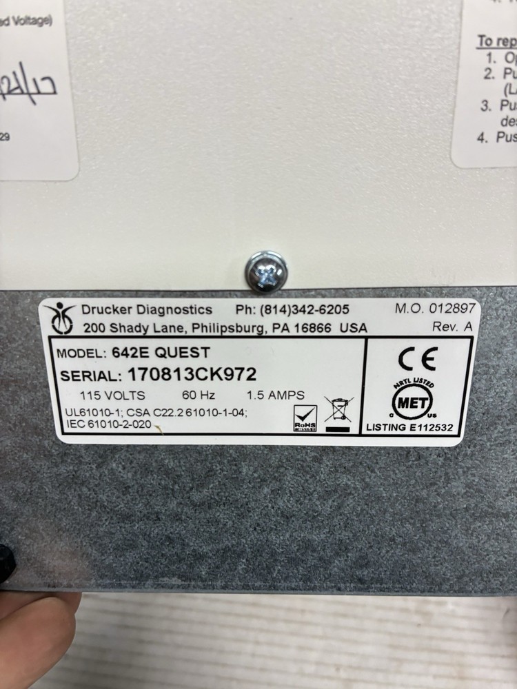 Horizon Mini E Quest Diagnostics Model 642E Quest New Open Box