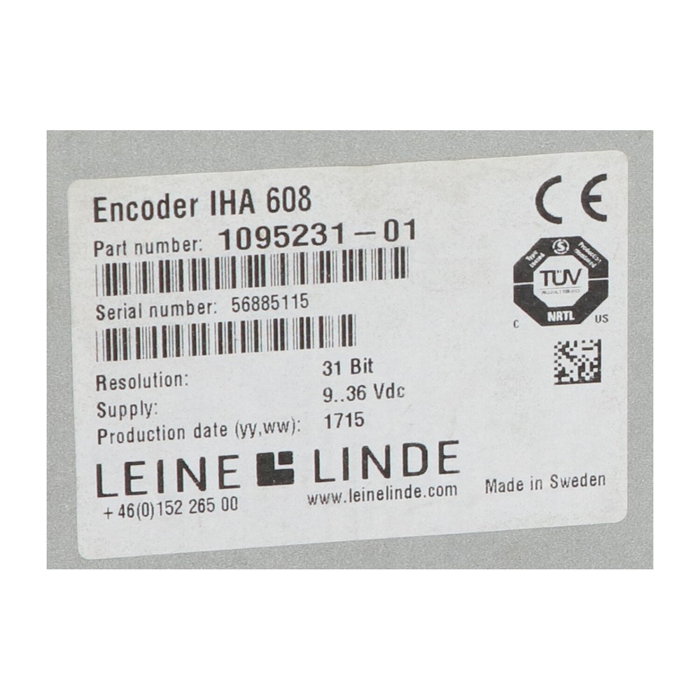 Leine Linde 1095231-01 Encoder New NFP